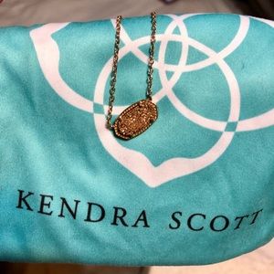 Kendra Scott drusy necklace